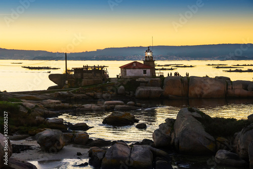 Lighting Punta Cabalo lighthouse photo