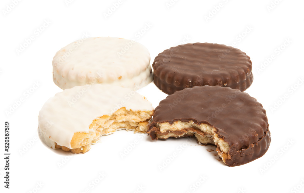 cookies with chocolate cookies with chocolate