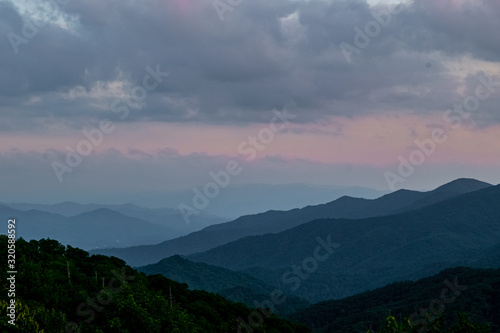Smoky Mountains - Deep Colors of Sunset © Brandon Schultz