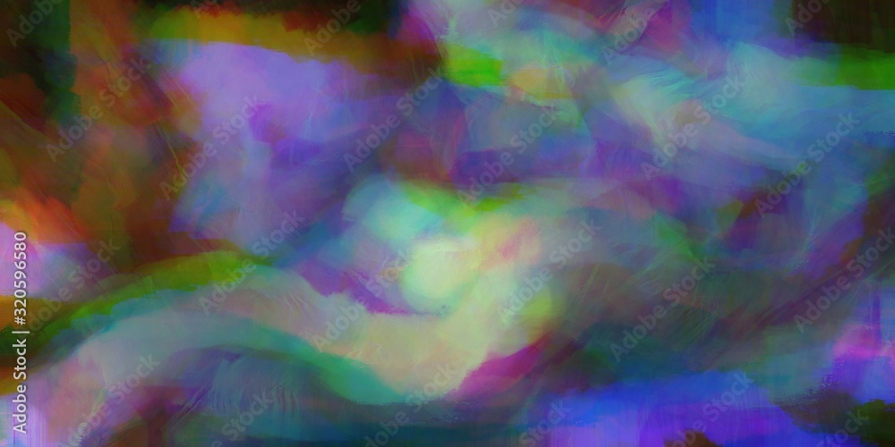 abstract colorful grunge lights background with dim gray, slate blue and chocolate colors