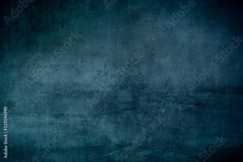 Old blue grungy backdrop or texture © Azahara MarcosDeLeon