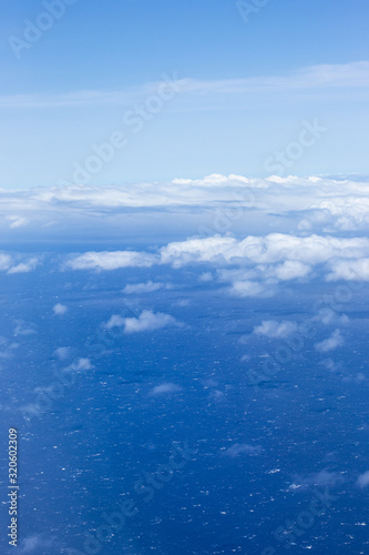 Clouds and sea