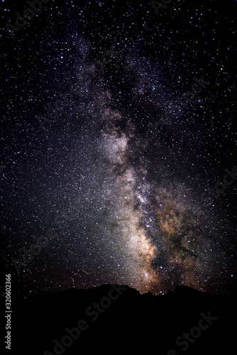 Milky Way above Weeler Peak, Nevada