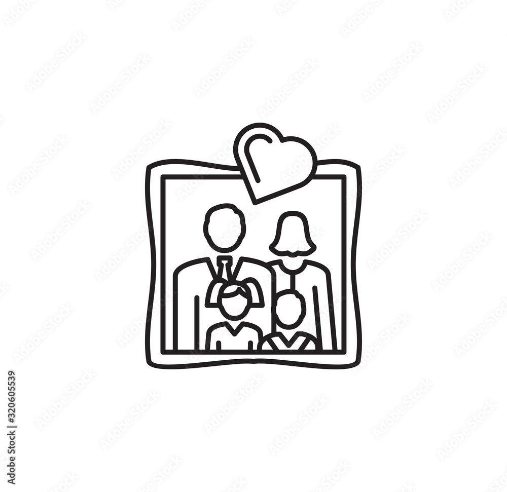 Family related icon on background for graphic and web design. Creative illustration concept symbol for web or mobile app Family related icon on background for graphic and web design. Creative illustration concept symbol for web or mobile app