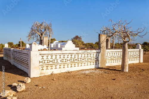 Malagasy traditional tomb in far south of Madagascar photo