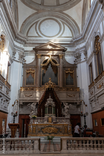 Interior of cathedral of Venecia