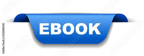 blue vector banner ebook