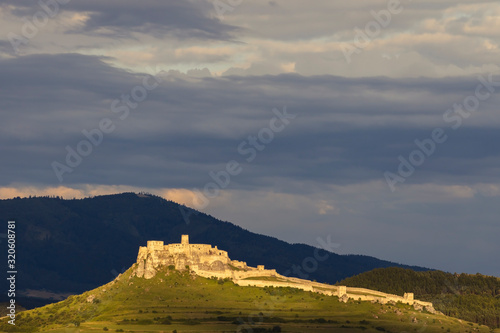 Ruin of Spissky Castle in Slovakia