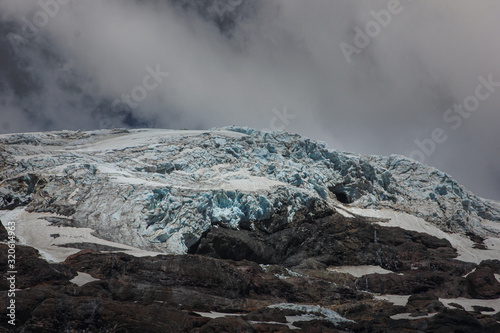 Glaciar Sierra Velluda 