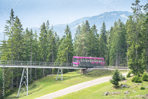 Standseilbahn Jochbahn, Seefeld, Austria photo