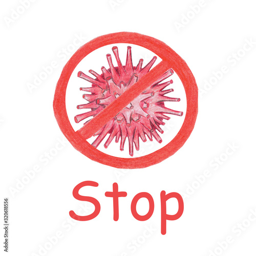 Stop coronavirus infection spreadiang through the world