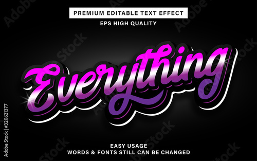 Graffiti text effect