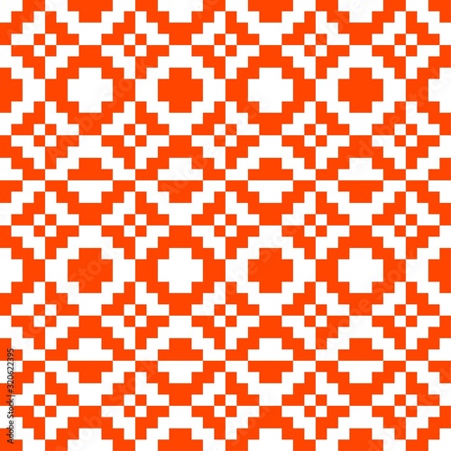 Seamless weaving textile vector pattern for clothing, bedding, interiors, wallpaper, covers, decoration and decoupage