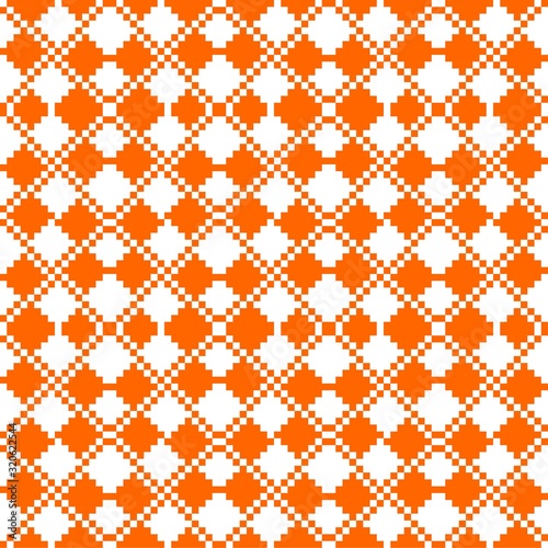 Seamless weaving textile vector pattern for clothing, bedding, interiors, wallpaper, covers, decoration and decoupage