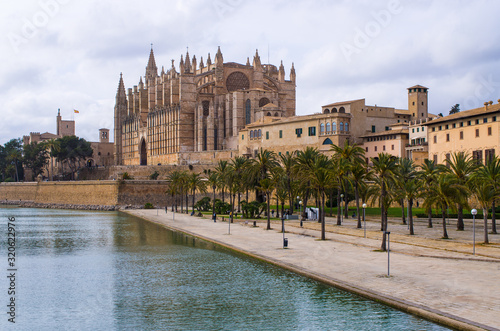 Cathedral La Seu, Palma de Mallorca, Spain