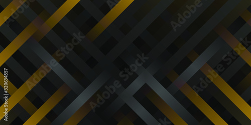 Dark black Geometric grid b...