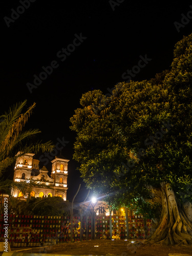 The old city of Malaga. Spain