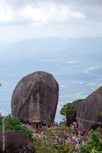 CHANTHABURI,THAILAND - JANUARY 26, 2020: Khao Khitchakut, Hugh stone photo