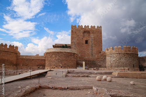 the fortified Alcazaba complex of Almeria Spain, Alcazaba de Almera photo