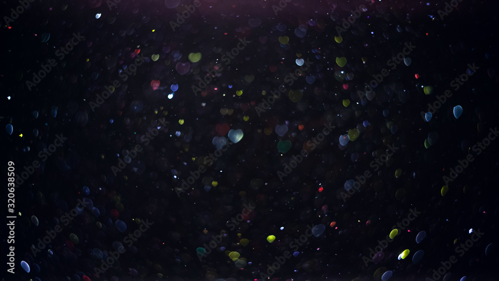 Valentine's day abstract background, heart shape bokeh Valentine's day abstract background, heart shape bokeh