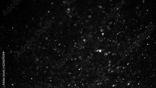 Valentine's day abstract background, heart shape bokeh