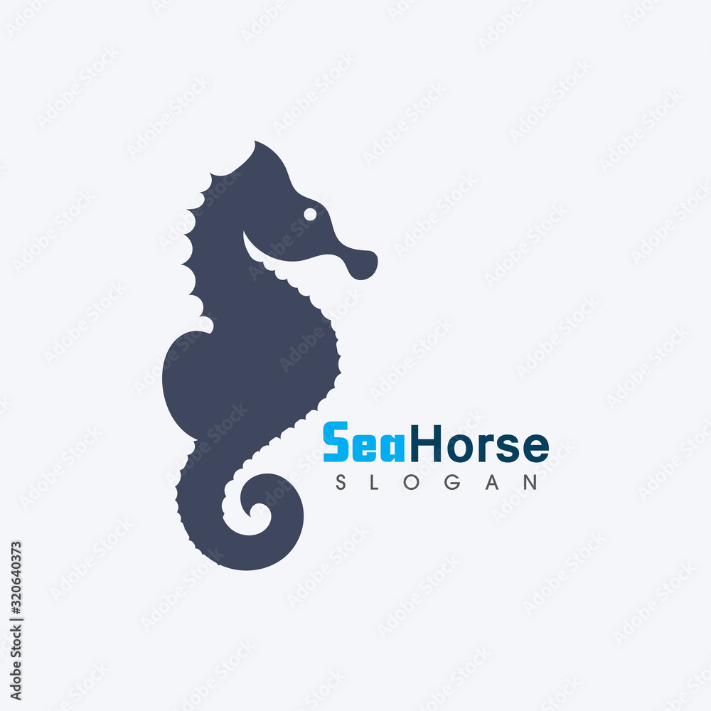 Sea horse icon Logo and symbol template vector design Sea horse icon Logo and symbol template vector design