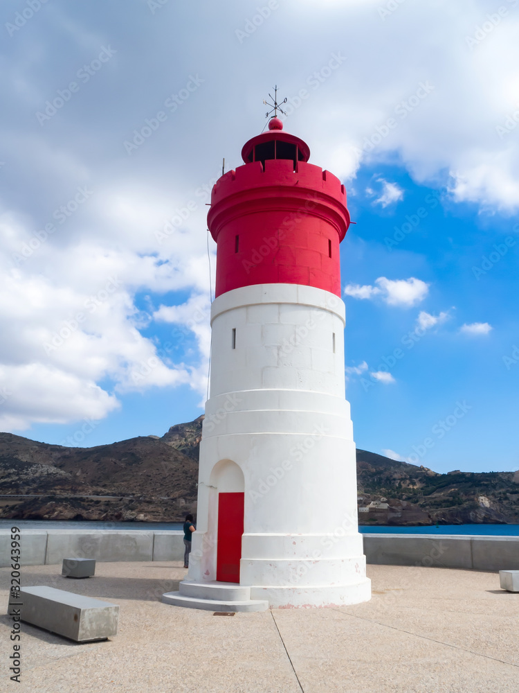 lighthouse on the coast of Spain