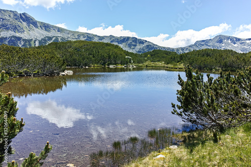 Fototapeta Naklejka Na Ścianę i Meble -  Small lakes near The Fish Lakes, Rila mountain, Bulgaria