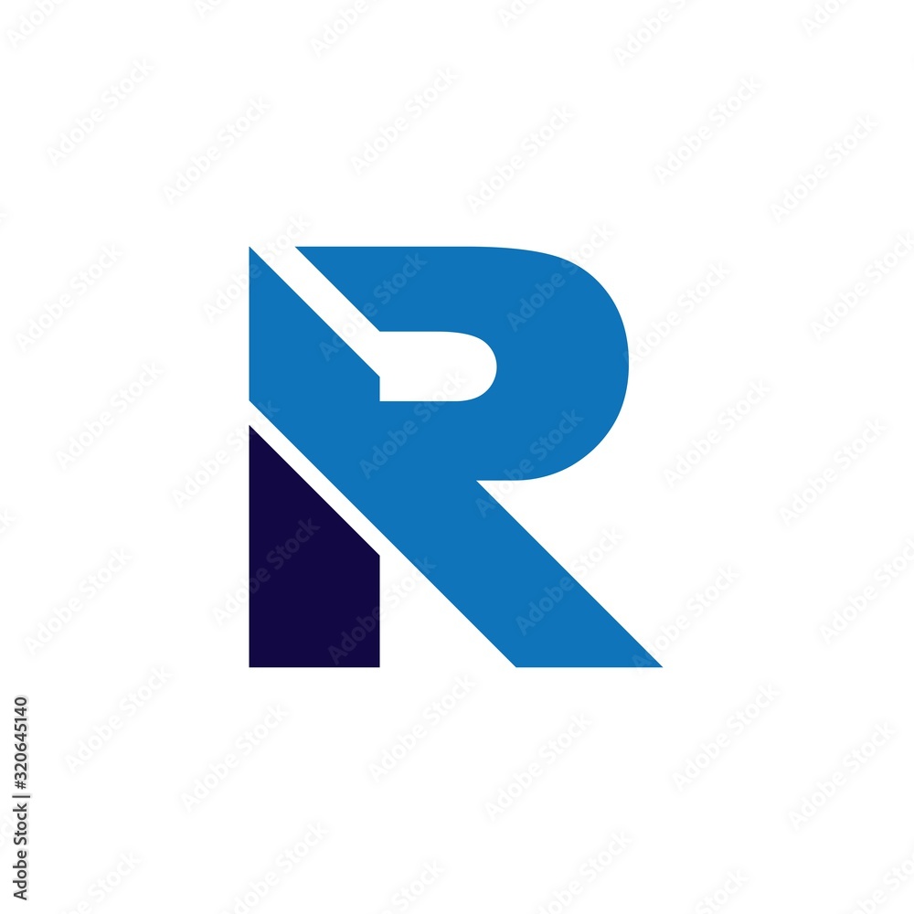 Initial letter R vector logo design, creative , vector illustration Initial letter R vector logo design, creative , vector illustration
