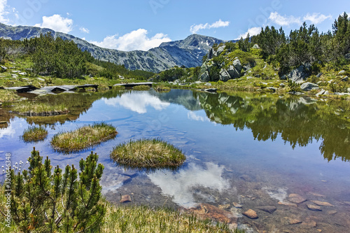 Small lakes near The Fish Lakes, Rila mountain, Bulgaria