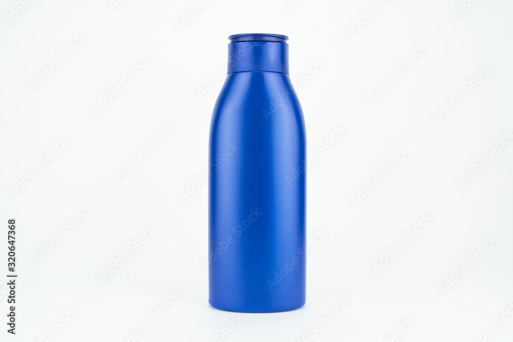 Shampoo Bottle without Logo infront of white Background Shampoo Bottle without Logo infront of white Background