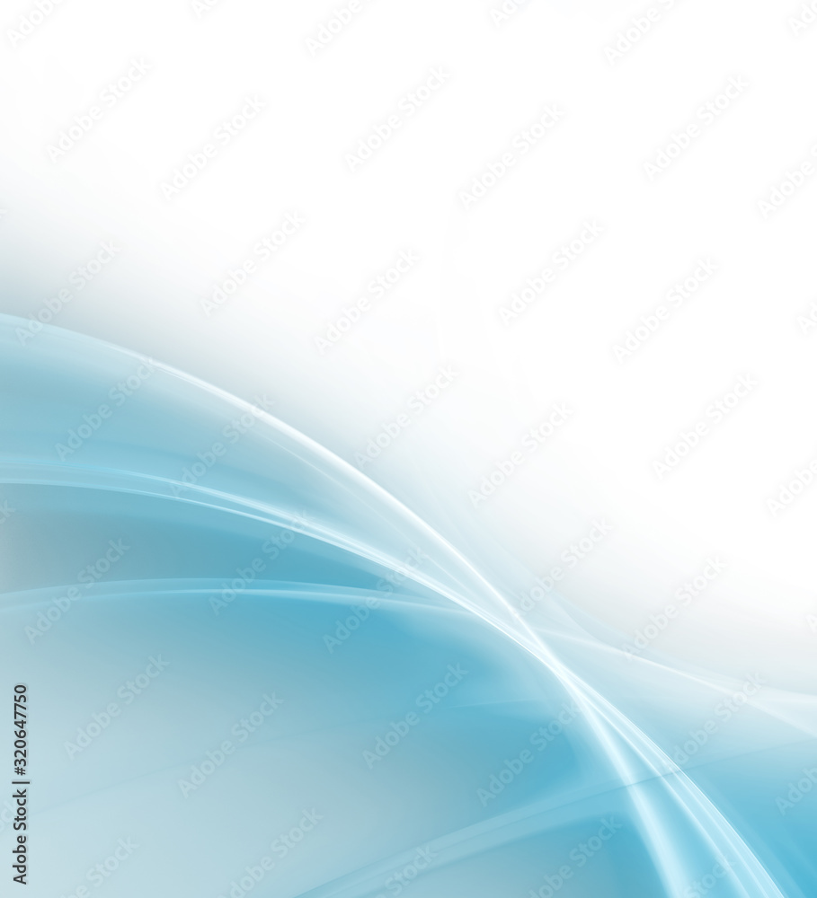 Background smooth blue curves Background smooth blue curves