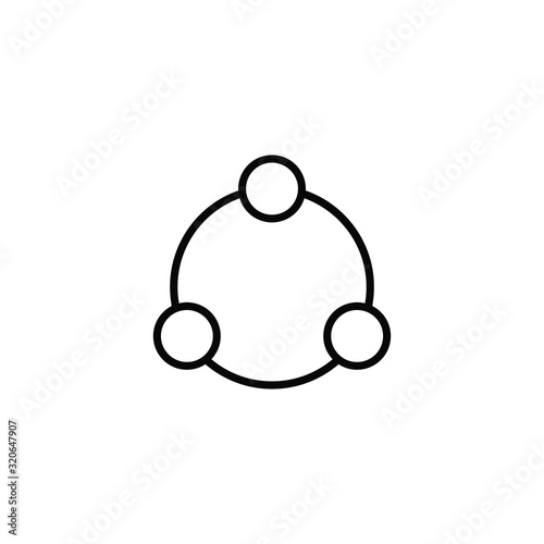 button icon vector black stud sign
