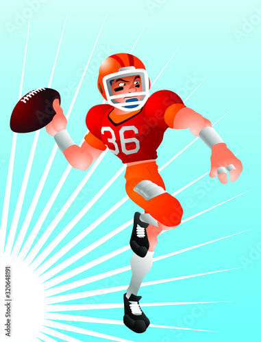 football quarterback
