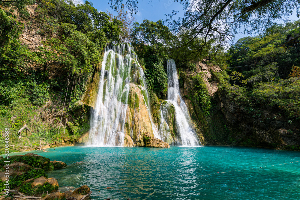 Minas Viejas waterfalls, Huasteca Potosi, San Luis Potosi, Mexico