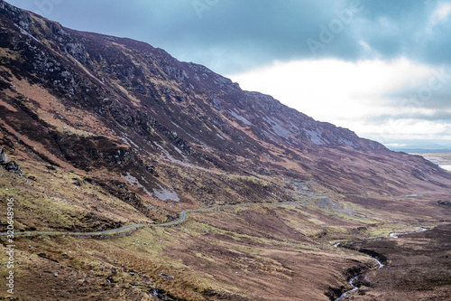 Granny's pass is close to Glengesh Pass in Country Donegal, Ireland. © Lukassek