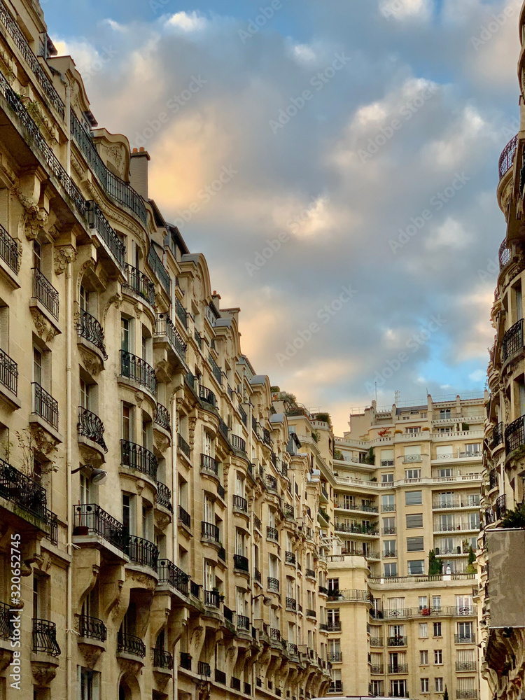 Amazing street in Paris