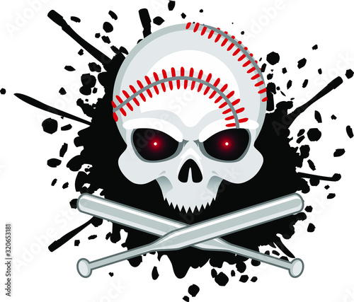 baseball skull