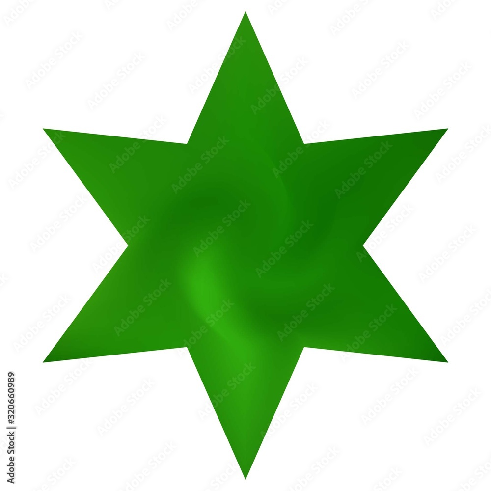 Blurred background in the form of hexagram. Blurred background in the form of hexagram.