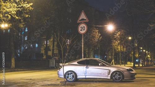 night city traffic