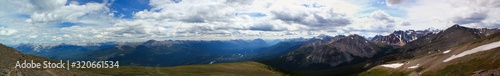 Panoramic mountain view: Whistler Mountain / Jasper Nationalpark / Canada