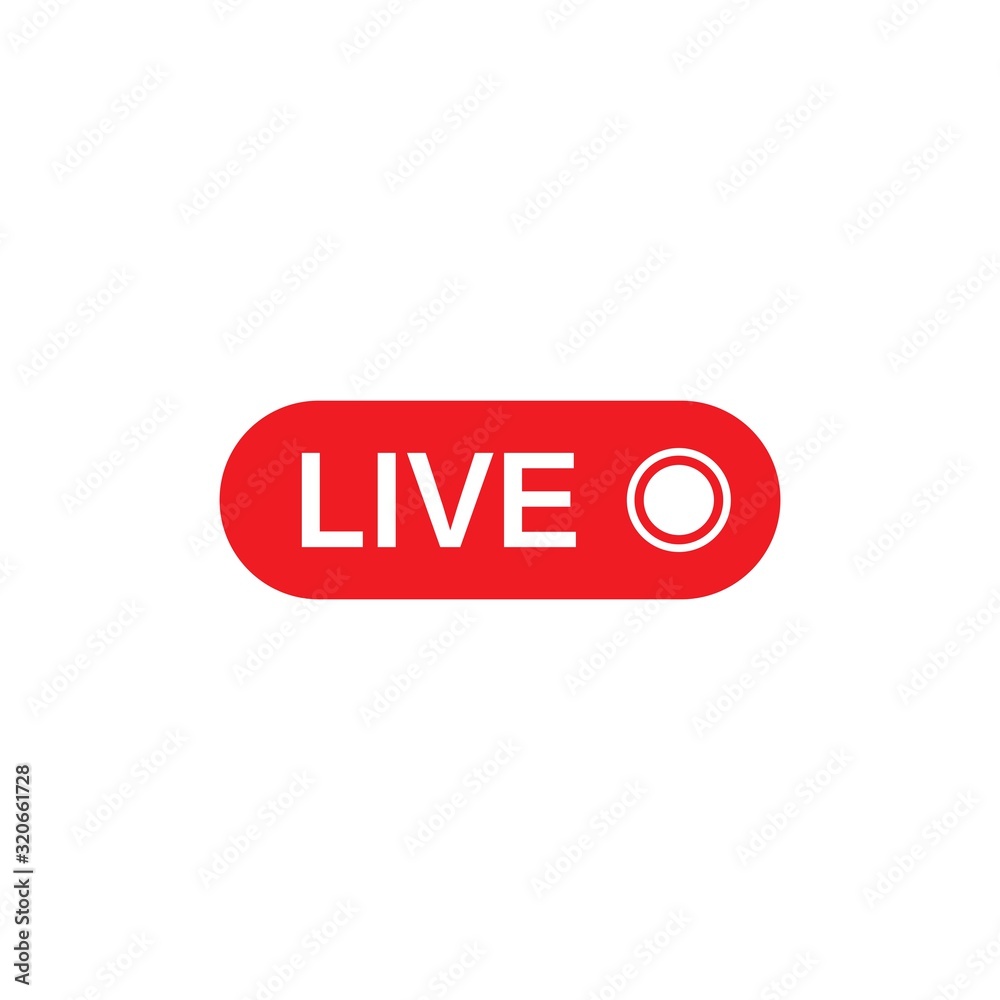 vector set of live streaming icon multimedia logo vector set of live streaming icon multimedia logo