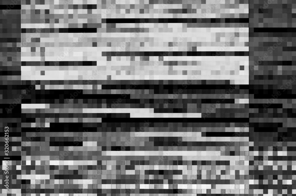 Pixel pattern black and white / Abstract black and white pixel pattern background. Pixel pattern black and white / Abstract black and white pixel pattern background.
