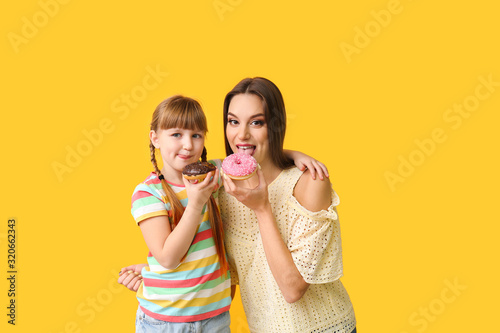 Happy mother and daughter e...
