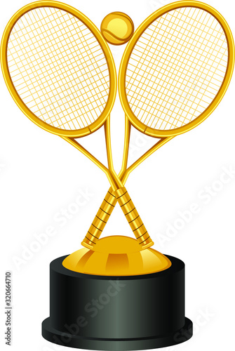 tennis trophy