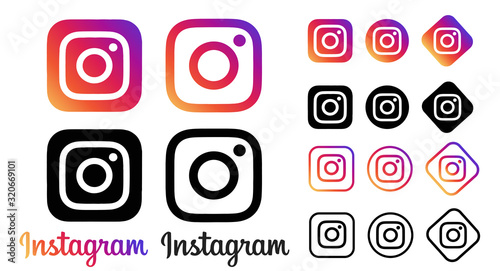 Instagram Icon Instagram Logo Instagram Vector Instagram Sign Stock Vector Adobe Stock