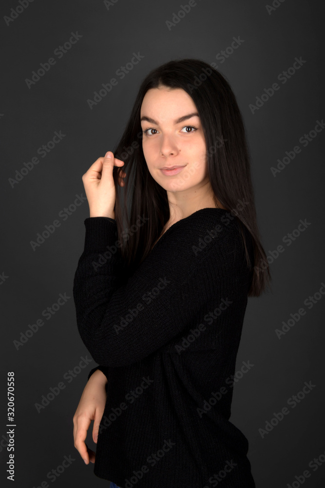 portrait of young woman portrait of young woman