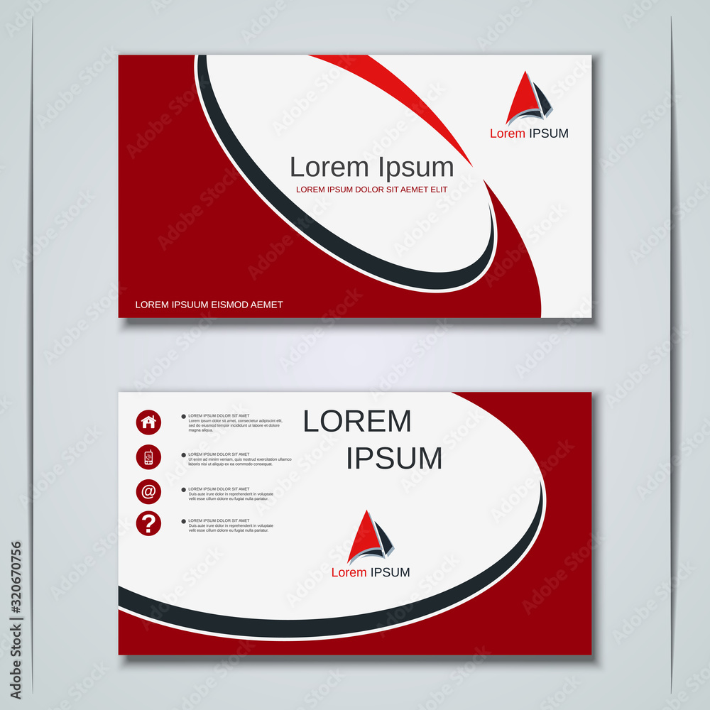 © Ulvur - Modern business visiting card vector design template