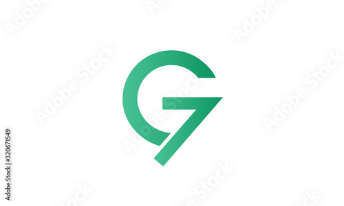 G7 logos icon isolations