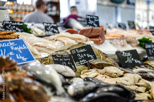 Fisch auf einem Markt in Kroatien